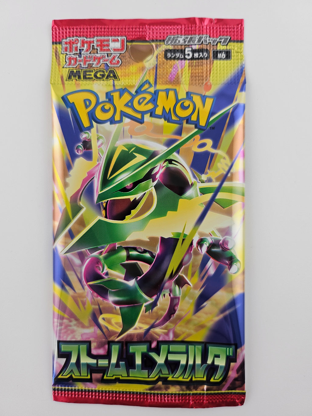 Japanese M6 Storm Emeralda Sealed Booster Pack